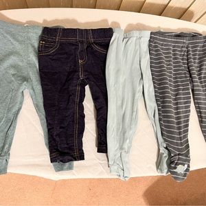 Bundle deal: cotton, soft and cozy footsies. Light wear and in good condition.